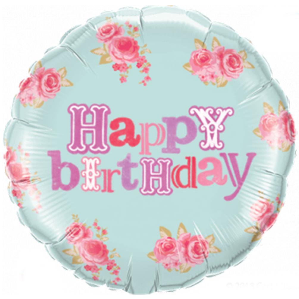 Happy Birthday Me to You Bear Balloon (Unfilled) Extra Image 1